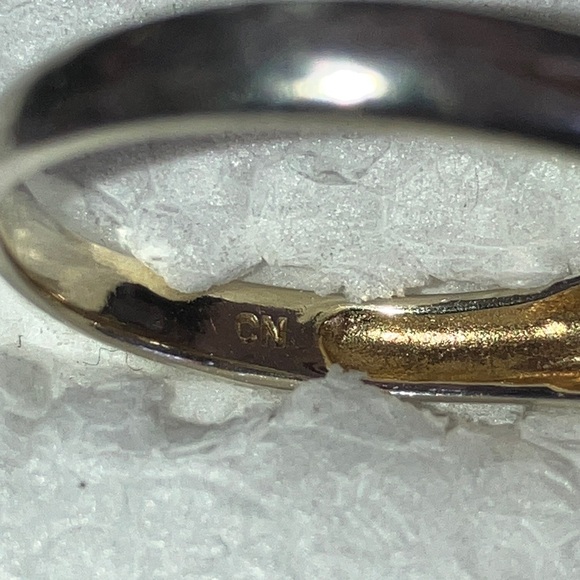 Lustrous White Pearl Ring in Sterling Silver Band - Picture 7 of 8